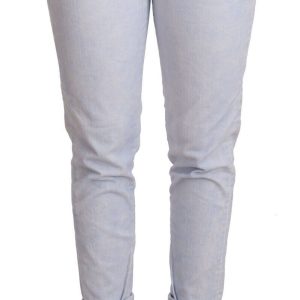 Light Blue Cotton Push Up Denim Jeans