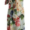 Elegant Floral Silk Trench Coat - Image 2