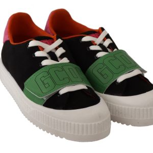 Stylish Multicolor Low Top Lace-Up Sneakers