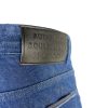 Dark Blue Cotton Men Jeans - Image 3