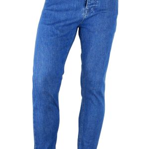 Blue Cotton Men Jeans