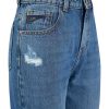 Blue Cotton Women's Jeans - Image 4