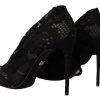 Elegant Stretch Sock Boots in Sleek Black - Image 3