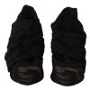 Elegant Stretch Sock Boots in Sleek Black - Image 8