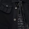 Elegant Full Zip Black Wool Blend Jacket - Image 8