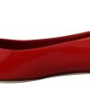 Red Suede Crystal Loafers - Exquisite Elegance - Image 4
