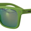 Acid Green Chic Full Rim Sunglasses - Image 2