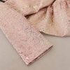 Elegant Pink Jacquard Midi Sheath Dress - Image 7