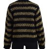 Elegant Black and Gold Crystal Sweater - Image 3