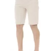 Beige Cotton Men Short - Image 2