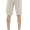 Beige Cotton Men Short - Image 3