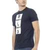 Blue Cotton Men T-Shirt - Image 2