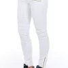 White Cotton Women's Jean - Image 2