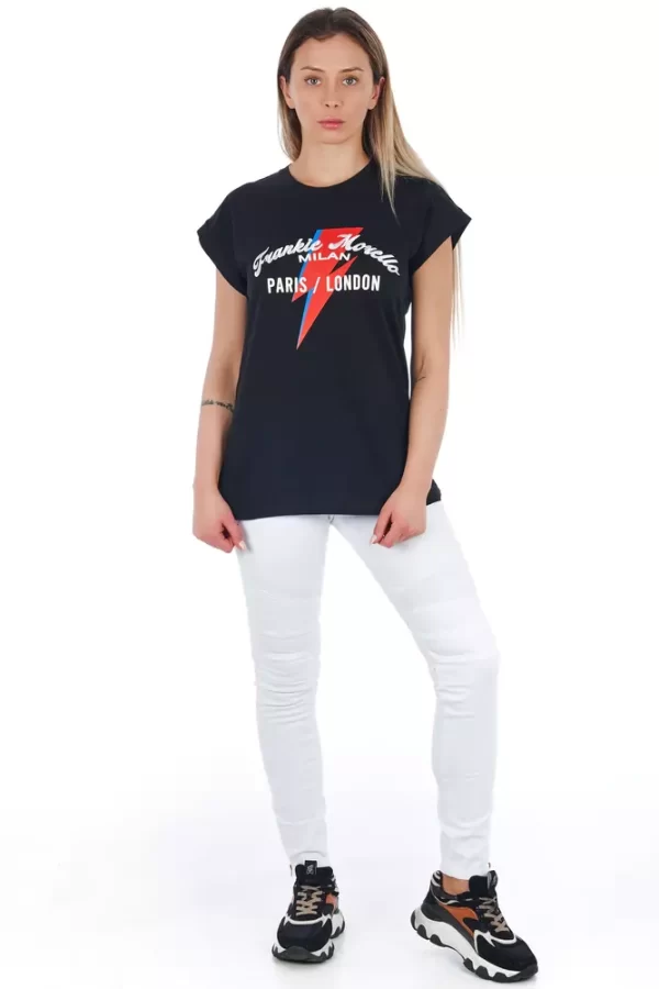 White Cotton Women's Jean - Image 5