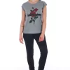 Black Cotton Women's Jeans - Image 5