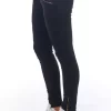 Black Cotton Women's Jeans - Image 7