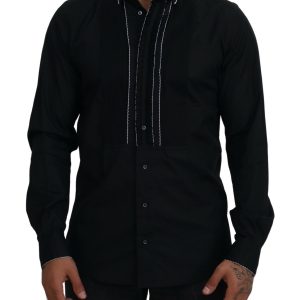Elegant Slim Fit Tuxedo Dress Shirt