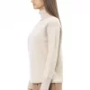 Beige Wool Women Sweater - Image 2