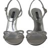 Elegant Crystal Embellished Heels Sandals - Image 2
