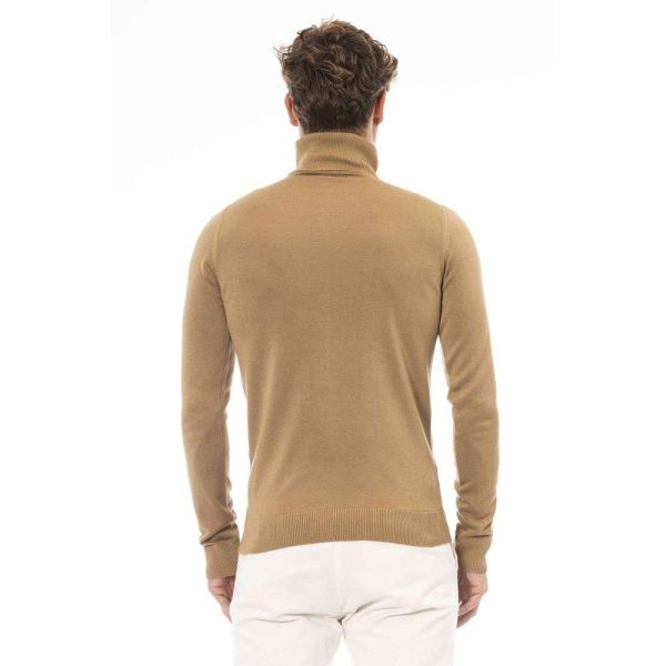 Beige Modal Men Sweater - Image 3