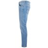 Light Blue Cotton Men Jeans - Image 3