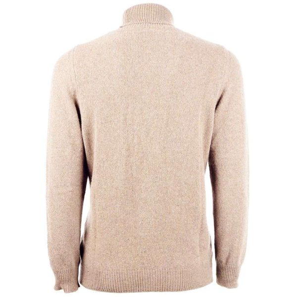 Beige Cashmere Men Sweater - Image 2