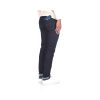 Sleek Slim Fit Designer Jeans with Leather Detail - Image 3