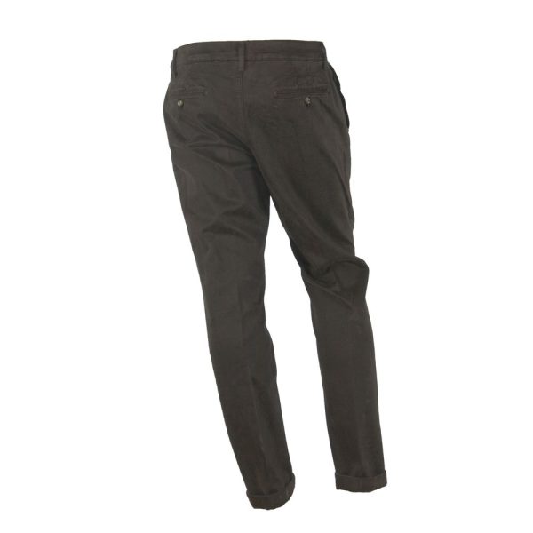 Elegant Brown Winter Trousers - Image 2