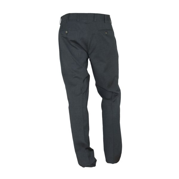 Elegant Italian Gray Trousers - Image 2