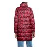 Chic Leopard Print Long Down Jacket - Image 2