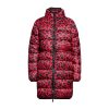 Chic Leopard Print Long Down Jacket - Image 4