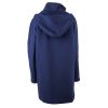 Blue Wool Women Coat - Image 2