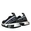 Black White Slip On Sorrento Sneakers Shoes - Image 4