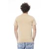 Beige Cotton Men T-Shirt - Image 3