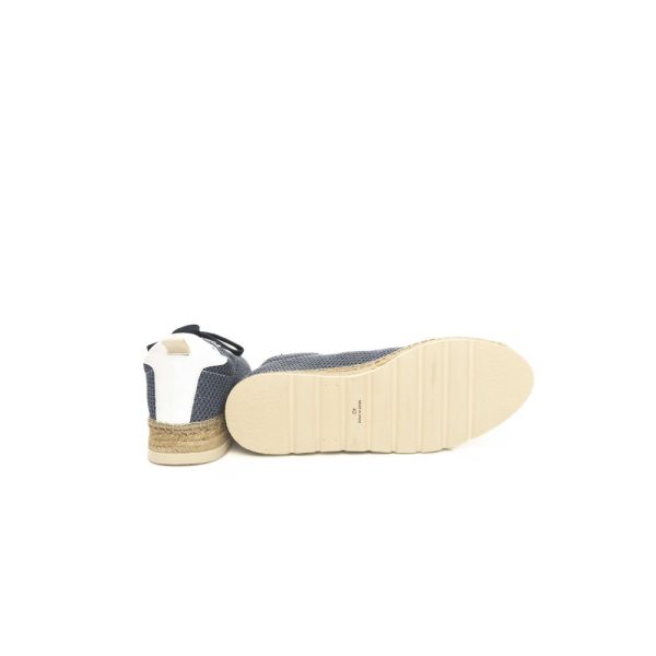 Blue Calfskin Men Sneaker - Image 4