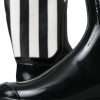 Black Rubber Knee High Flat Boots Shoes - Image 8