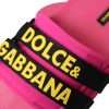 Pink Black Logo Beachwear Flats Sandals Shoes - Image 8