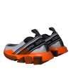 Black White Orange Slip On Sorrento Sneakers Shoes - Image 4