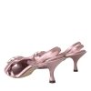 Pink Keira Crystal Heels Sandals Shoes - Image 4