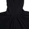 Black Turtleneck Viscose Short Sleeve Top - Image 6