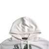 White Caesar Cotton Hooded Pullover Sweater - Image 4