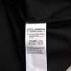 Black Logo Patch Cotton Crew Neck T-shirt - Image 5