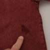 Maroon Printed Crewneck Tee Cotton T-shirt - Image 7