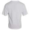White Logo Cotton Round Neck Short Sleeves T-shirt - Image 3