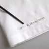 White Logo Embossed Cotton Crewneck T-shirt - Image 5