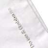 White Logo Embossed Cotton Crewneck T-shirt - Image 7