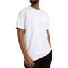 White Logo Embossed Cotton Crewneck T-shirt - Image 3