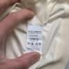 White Short Button Closure Silk Top T-shirt - Image 5