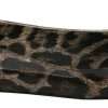 Brown Leopard Ballerina Flats Leather Shoes - Image 6