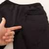 Black Jogger Women Polyester Pants - Image 6